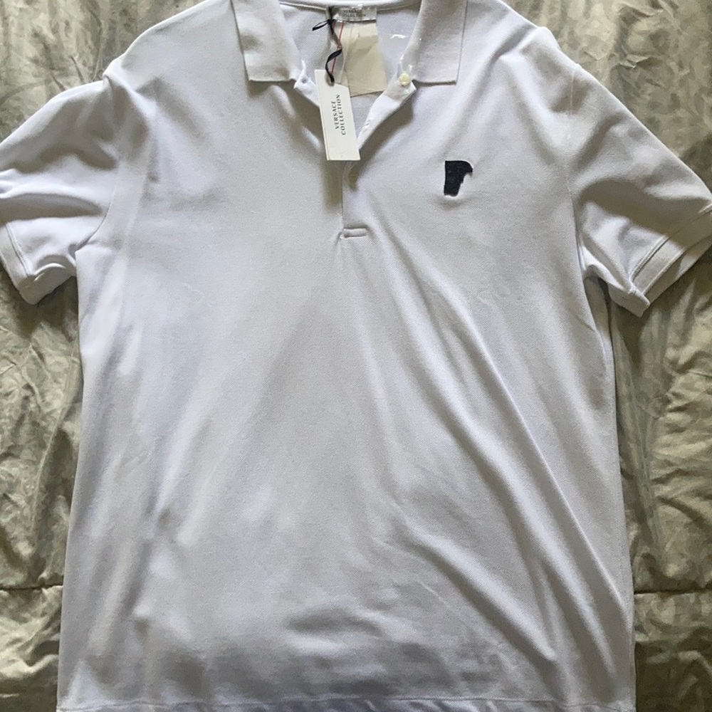 Versace Collection White Polo